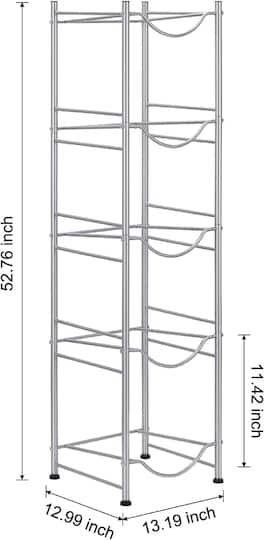 5gal. Water Jug Holder 5-Tier Storage Rack